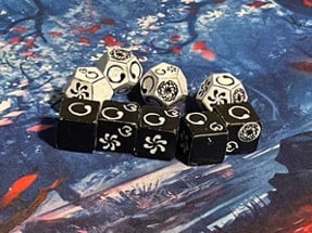 L5R RPG Printable Custom Dice Image