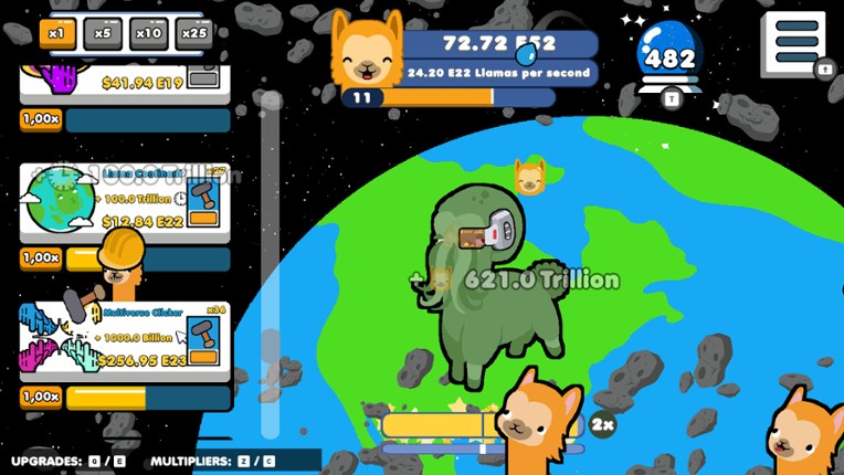 Lhama Clicker screenshot
