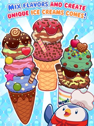 My Ice Cream Maker - Create, Decorate and Eat Sweet Frozen Desserts screenshot
