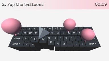 On Key Up: A Game for Keyboards Image