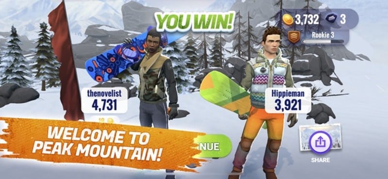 Peak Rider Snowboarding screenshot