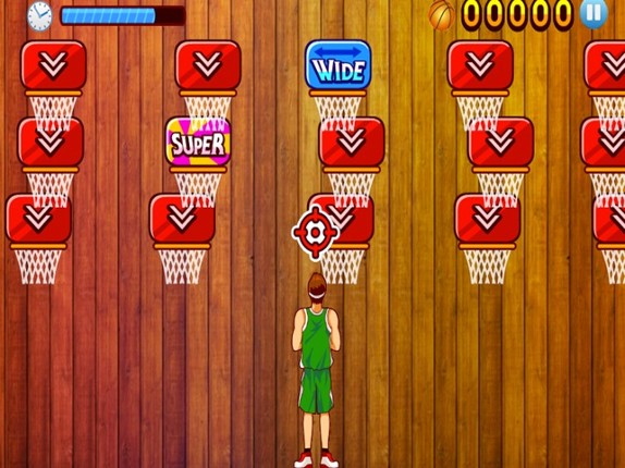 Slam Dunk Basketball - Basketball Tosses Arcade and Free Game Image