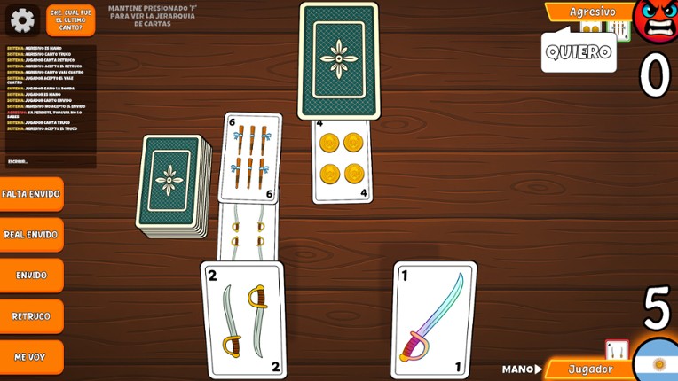 Truco Argentino screenshot