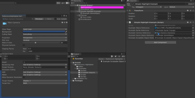 Unity Reference Highlighter Image