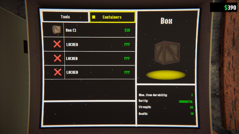 What's in the box? screenshot