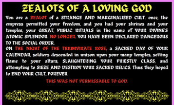 ZEALOTS OF A LOVING GOD Image