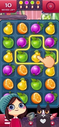 Agnes' Fruits Match-3 Puzzle screenshot