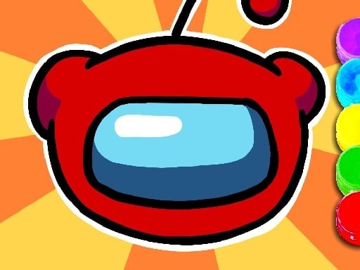 Games like Among Us Coloring Book