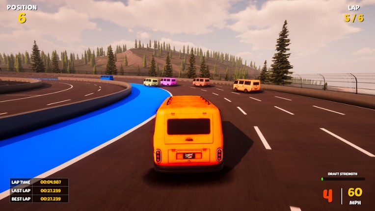 Big BEAUTIFUL Van Derby Racing screenshot