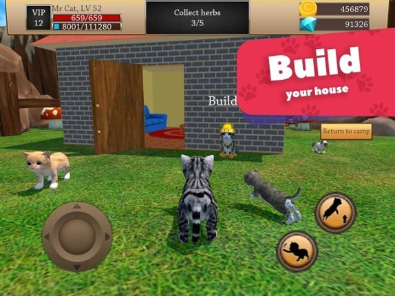 Cat Simulator 3D - Animal Life screenshot
