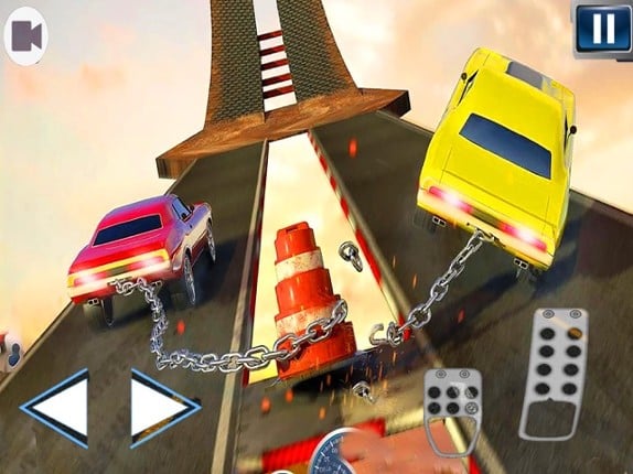 Chained Car Drag Racing Battle screenshot