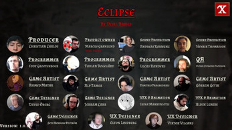 Eclipse screenshot