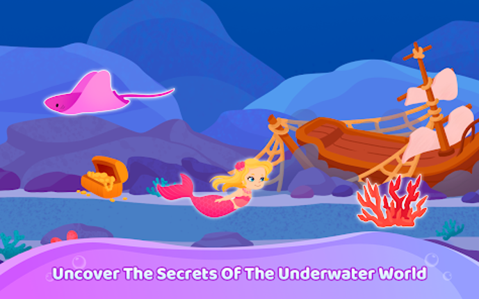Running Mermaid Games for Kids screenshot
