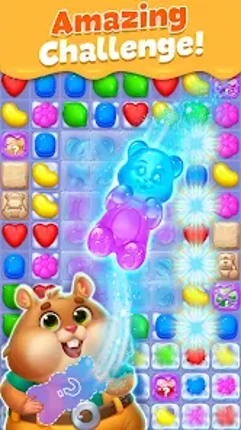 Pet Candy Puzzle-Match 3 games screenshot