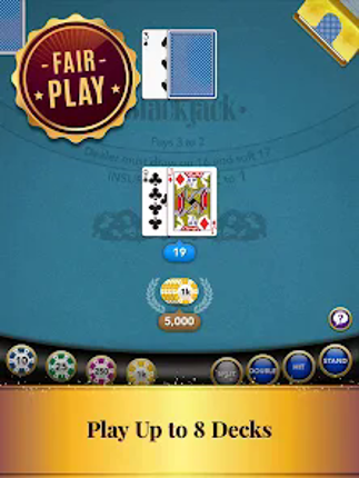 Blackjack Card Game screenshot
