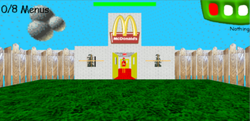 Baldi's McDonalds Job screenshot