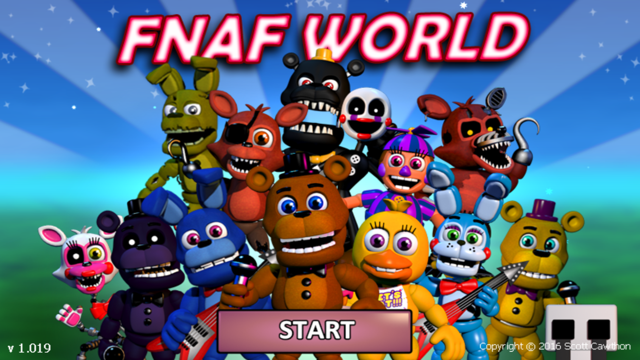 Games like FNaF World! - Web Edition By FrancisGamez - Game By Scott Cawthon