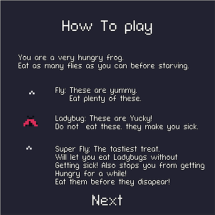 Hungry Frogs screenshot
