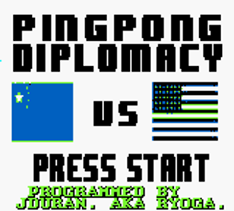 Ping-Pong Diplomacy (GB) Image