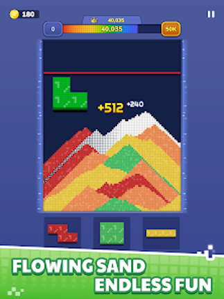 Sand Block Color Escape Puzzle Image