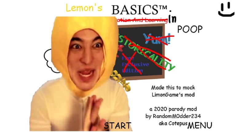 (DISOWNED) How to Baldi's Basics Expensive Unexclusive Edition Game Cover