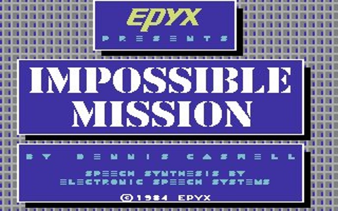 Impossible Mission screenshot