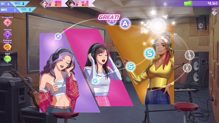 K-pop Idol Stories: Road to Debut screenshot