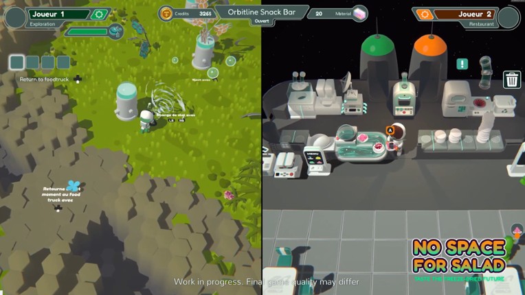 No Space For Salad screenshot