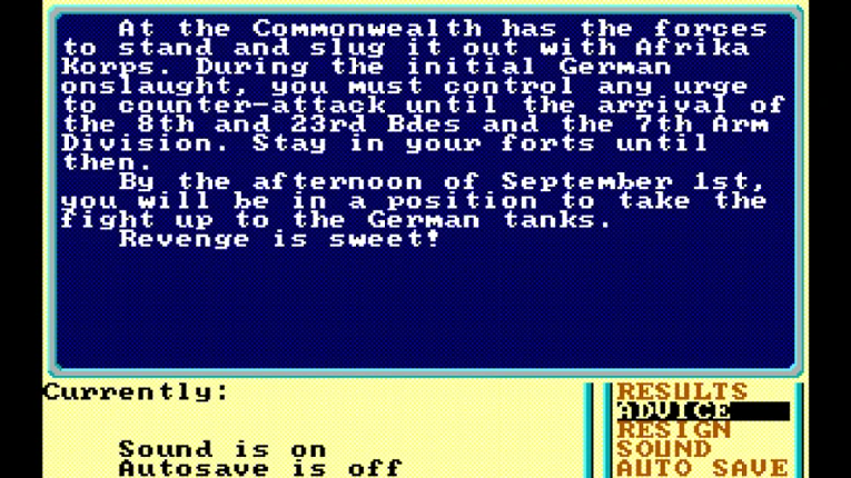 Panzer Battles screenshot