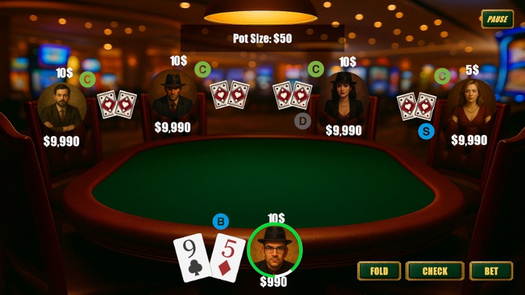 Poker Game - Texas Holdem Poker Image