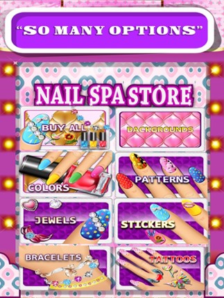 Princess Nail Salon For Trendy Girls - Make-over art nail experience like crayola party FREE screenshot