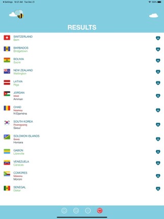 Quiz - Learn capitals Image