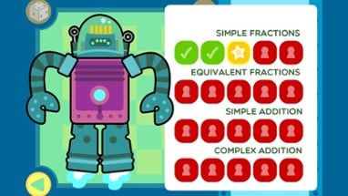 Robo Math Fractions Lite Image