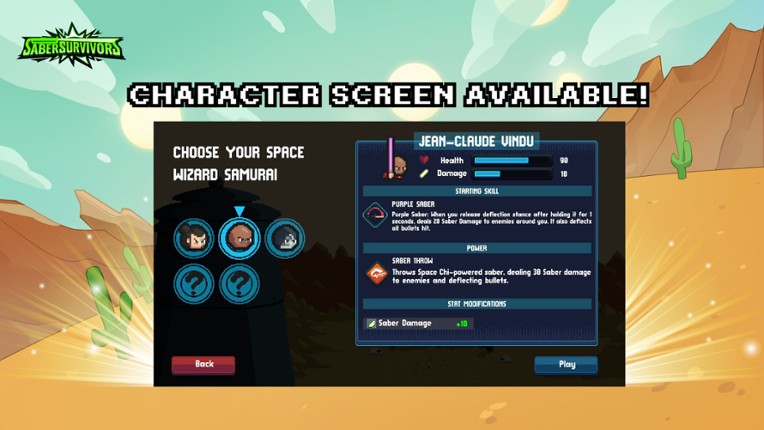 Saber Survivors screenshot