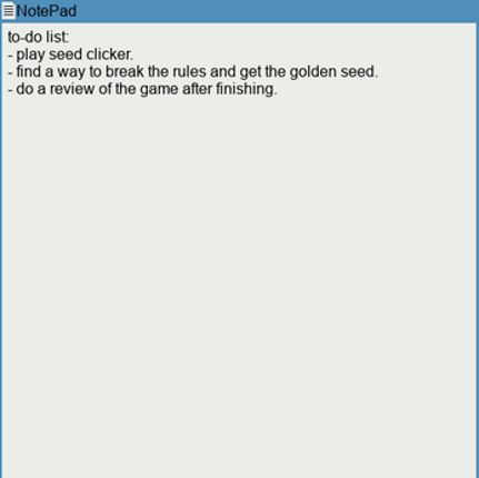 Seed Clicker screenshot