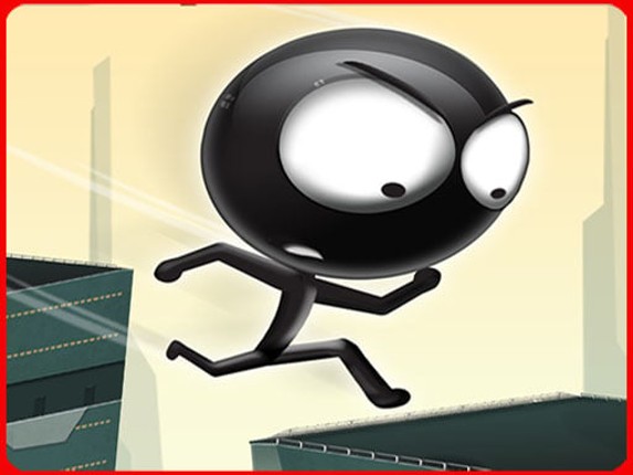 Stickman Roof Runner Game Cover