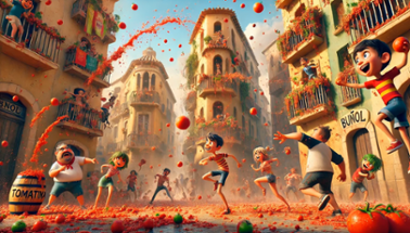 Tomatina de Buñol Image