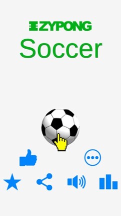 Zypong Soccer screenshot