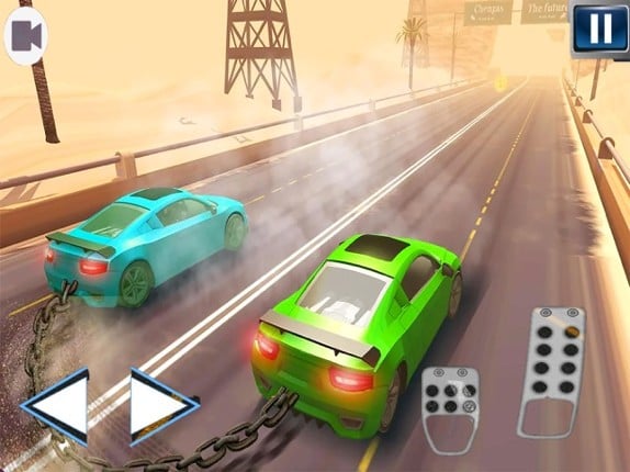 Chained Car Drag Racing Battle screenshot