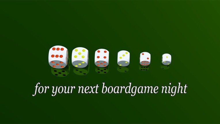 Dice 3D - physics engine powered dice for the next game night Image