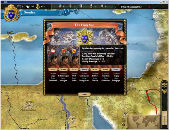 Europa Universalis III screenshot