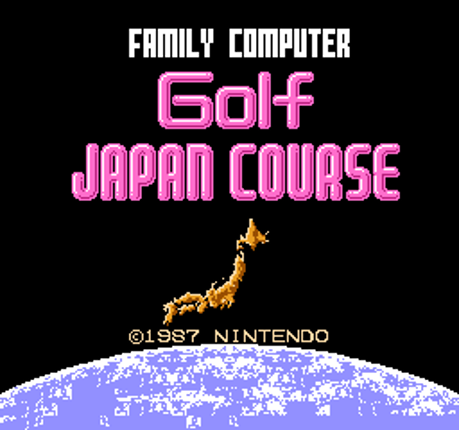 Family Computer Golf: Japan Course Image