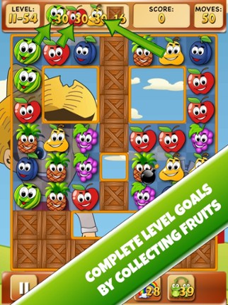 Fruit Dash Match-3 screenshot