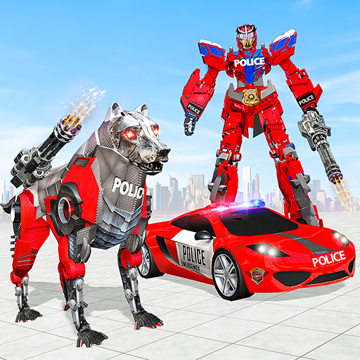 Games like US Police Dog Robot Car Game