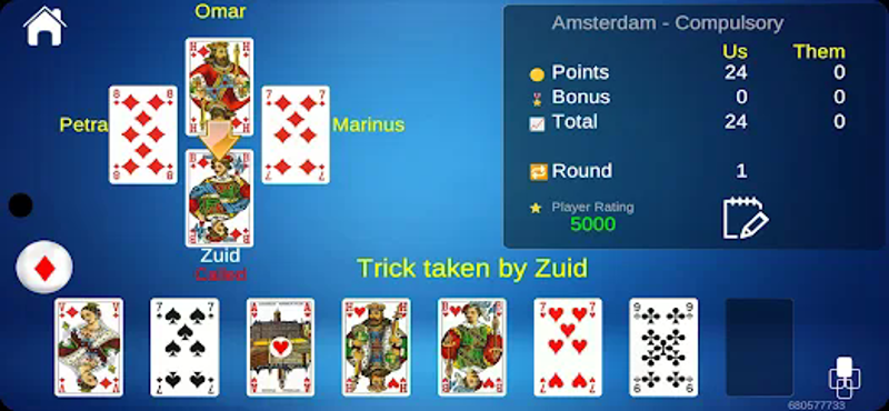 Klaverjas HD screenshot