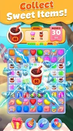 Pet Candy Puzzle-Match 3 games screenshot