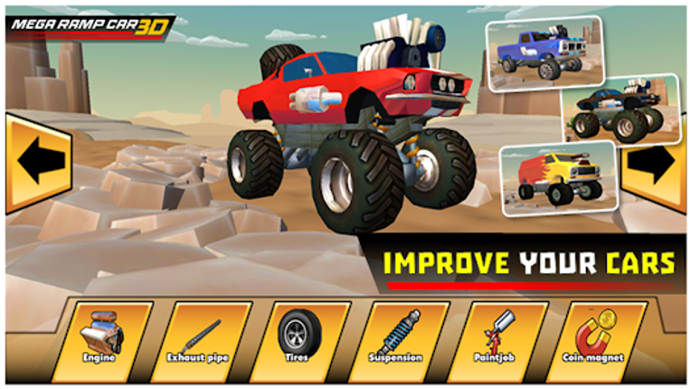 Mega Ramp Car screenshot