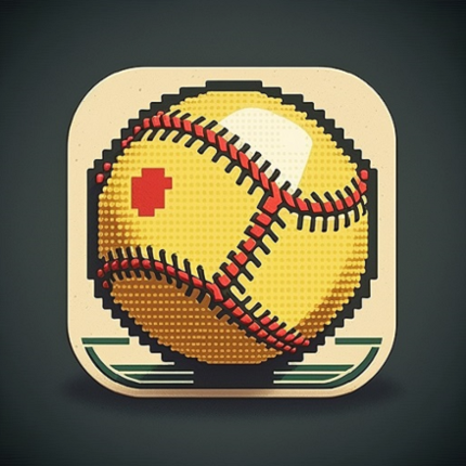 Retro Baseball Image