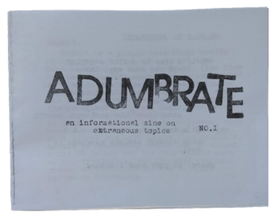 Adumbrate no.1 Image