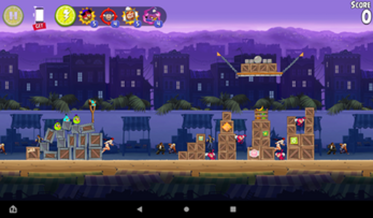 Angry Birds Rio D side screenshot